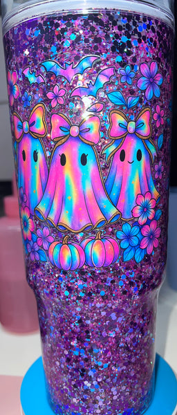 Halloween Ghost snow globe