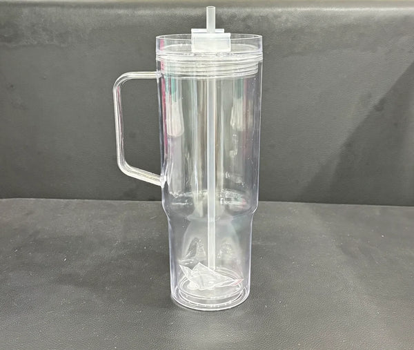 40oz Acrylic Snow globe Custom