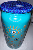 16oz Evil Eye Stainless Steel Tumbler - Ready to ship