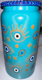 16oz Evil Eye Stainless Steel Tumbler - Ready to ship