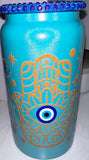 16oz Evil Eye Stainless Steel Tumbler - Ready to ship